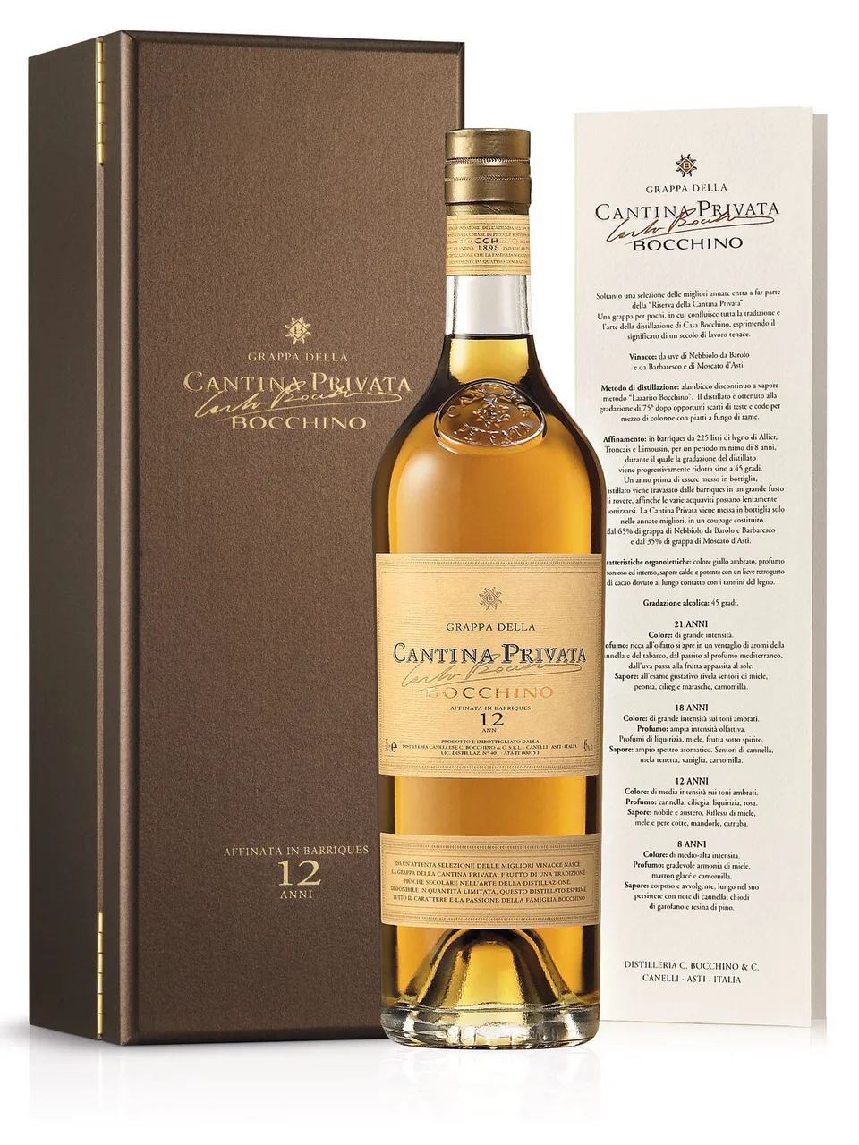 Cantina Privata 12 anni grappa barrique 70 cl 45°
