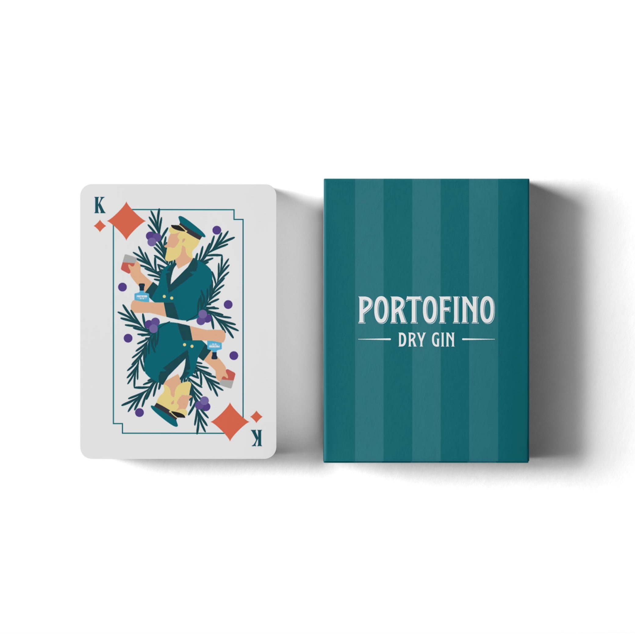 Portofino Dry Gin Lifestyle Set 2 Mazzi Carte da Gioco