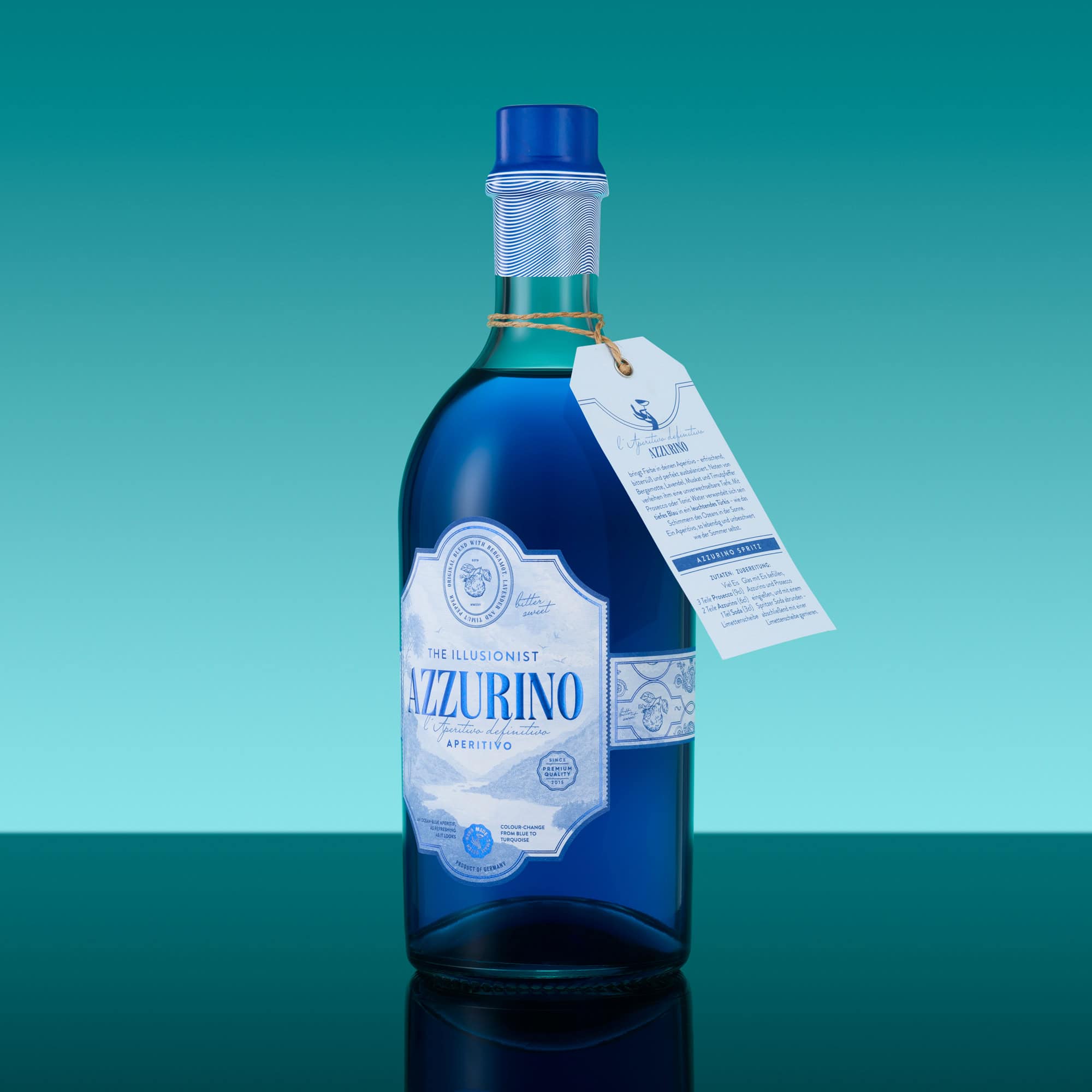 The Illusionist Azzurino Aperitivo 700ml 11% Bergamotto