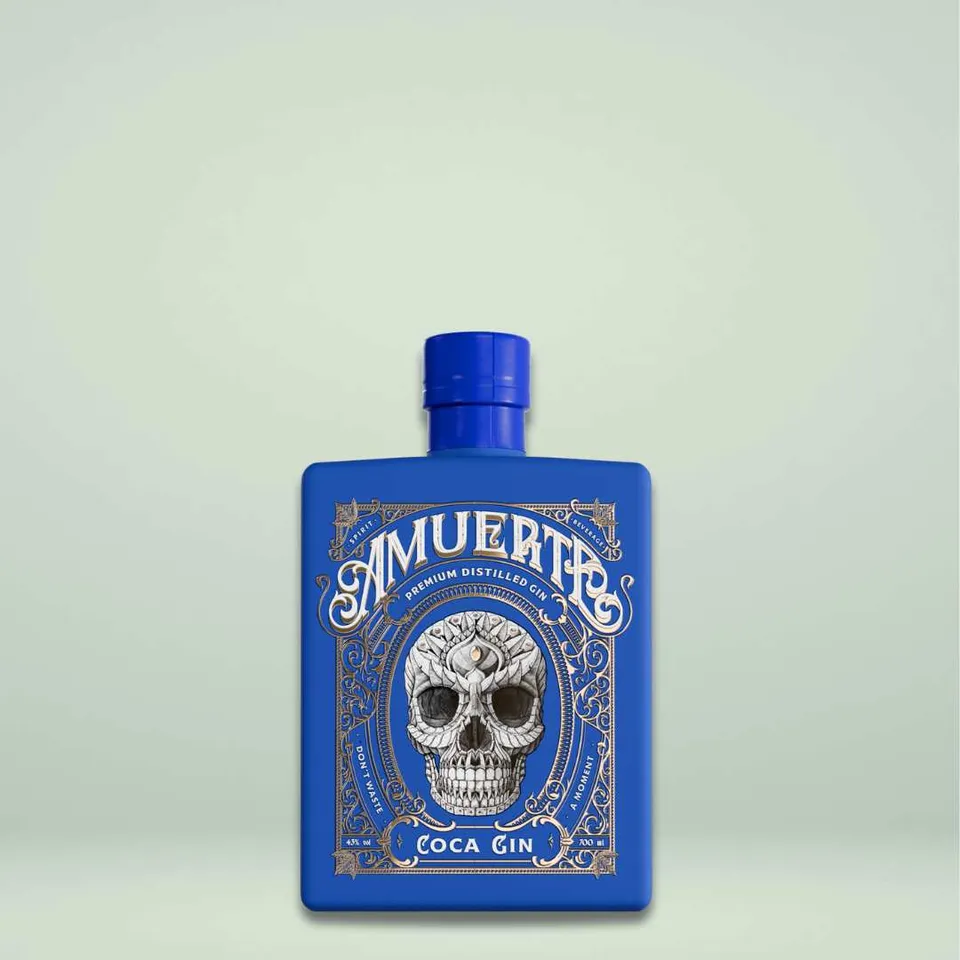 Anthology by Mavolo Coca Leaf Blue gin foglie di coca 70 cl