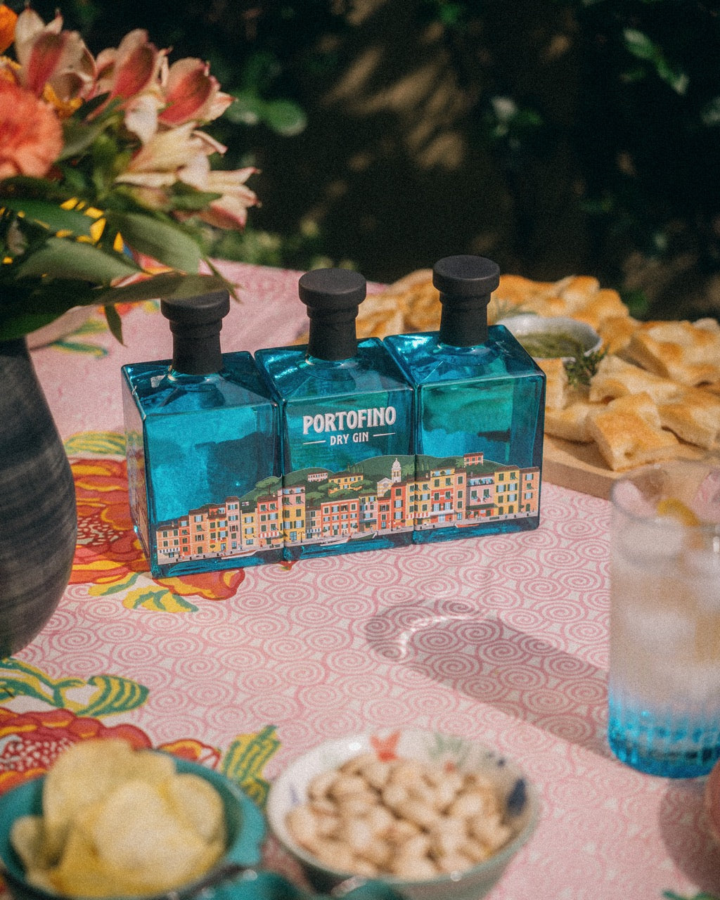 Portofino Dry Gin Panorama Set 3 Bottiglie 500 ml 21 Botaniche