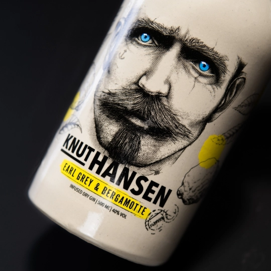 Anthology GIN Knut Hansen Earl Grey Bergamotte distilled gin tè