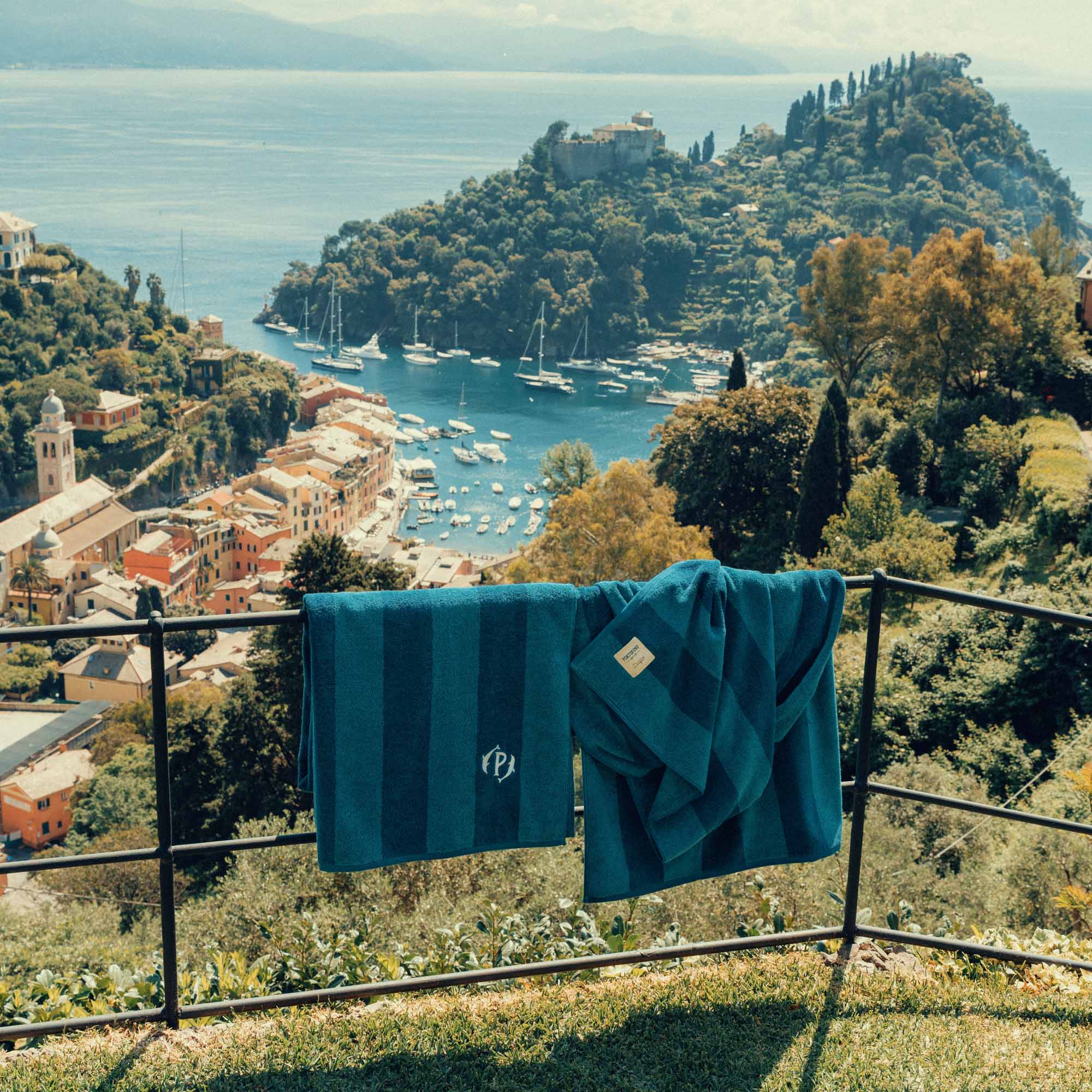 Portofino Dry Gin Lifestyle telo mare 100x180 cotone