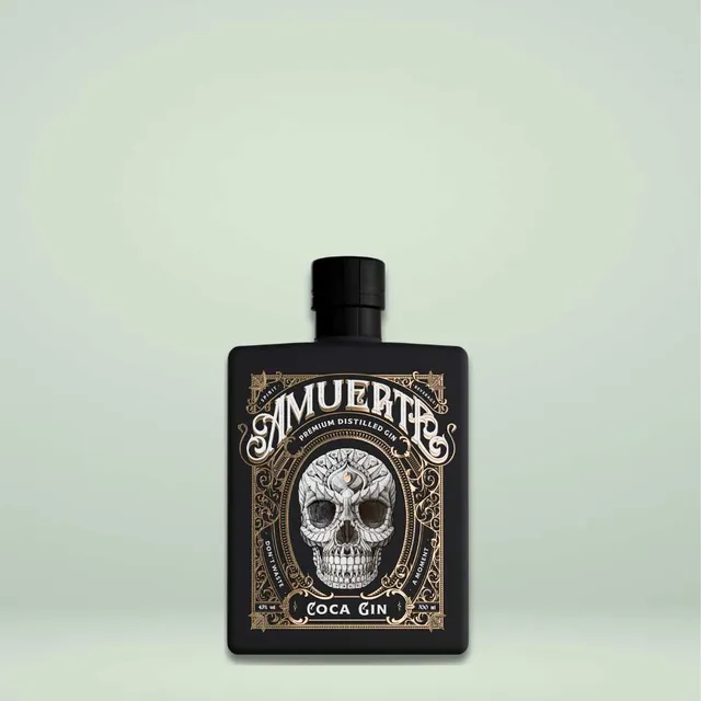 Anthology Coca Leaf Gin Black gin foglie di coca
