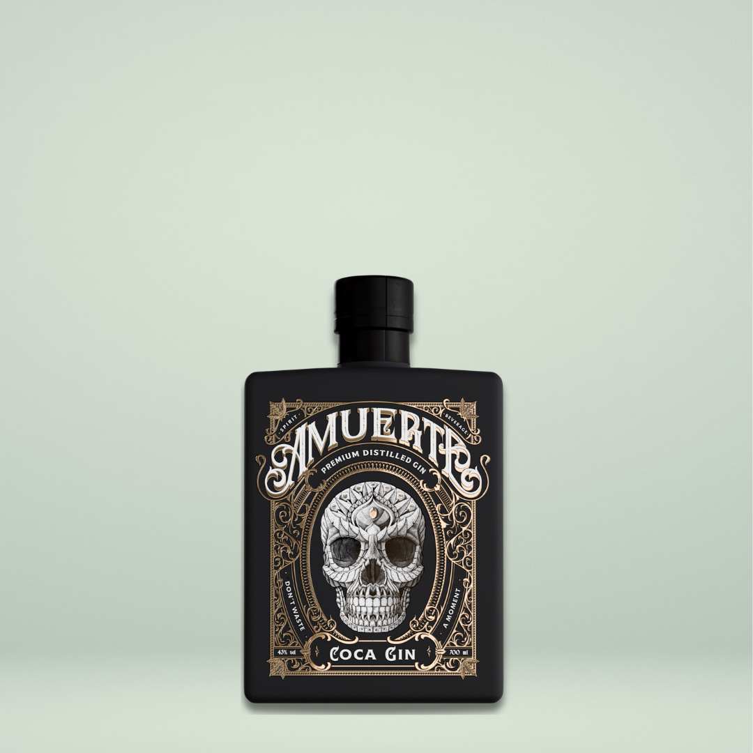 Anthology Coca Leaf Gin Black gin foglie di coca