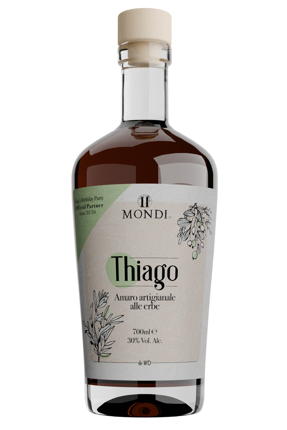 White Dog Amari Thiago Amaro Erbe e Rabarbaro amaro 70 cl