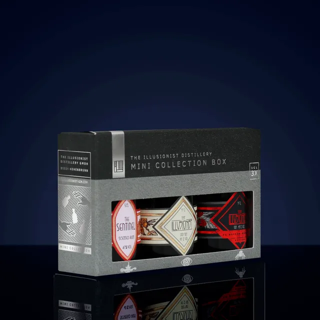 The Illusionist Mini Collection Box mignon gin+rum 3x5 cl