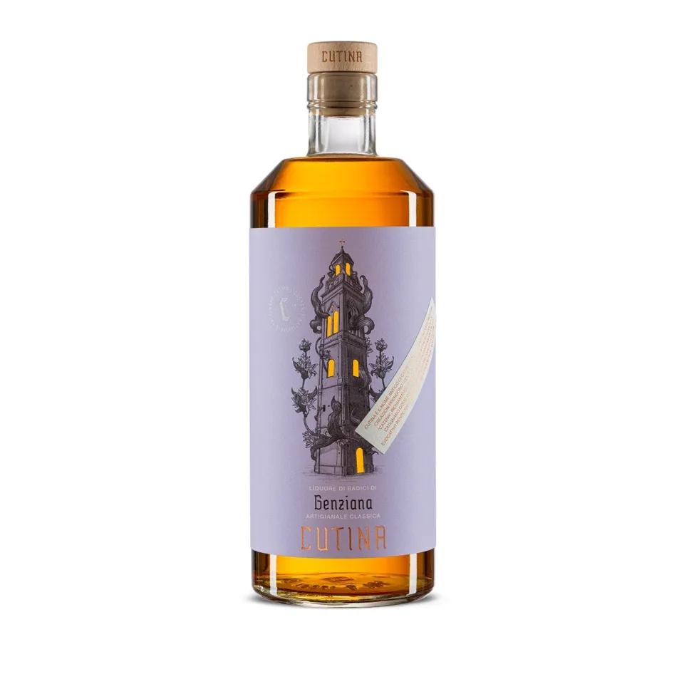 Cutina La Classica Genziana Liquore 1000 ml Bassa Gradazione