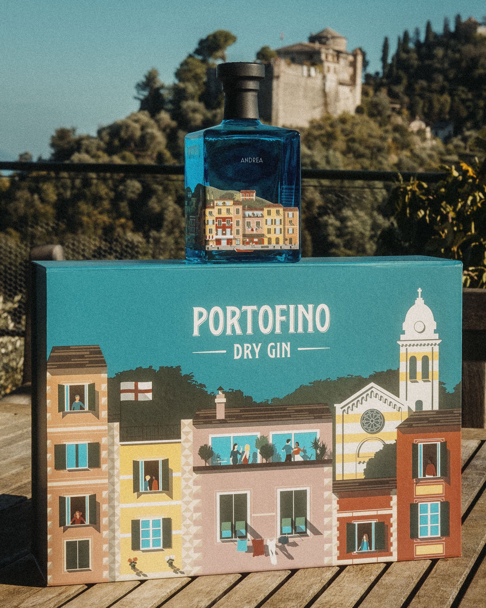 Portofino Dry Gin Confezione Regalo Personalizzabile 500 ml