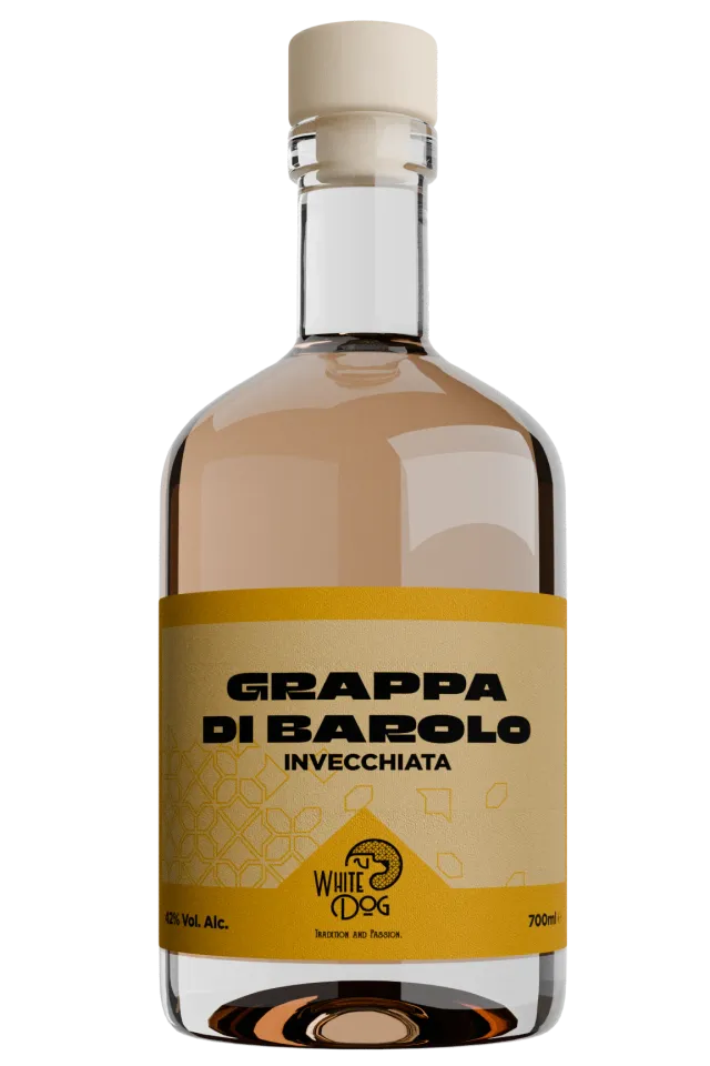 White Dog Distillati Grappa Invecchiata Barolo grappa 70 cl