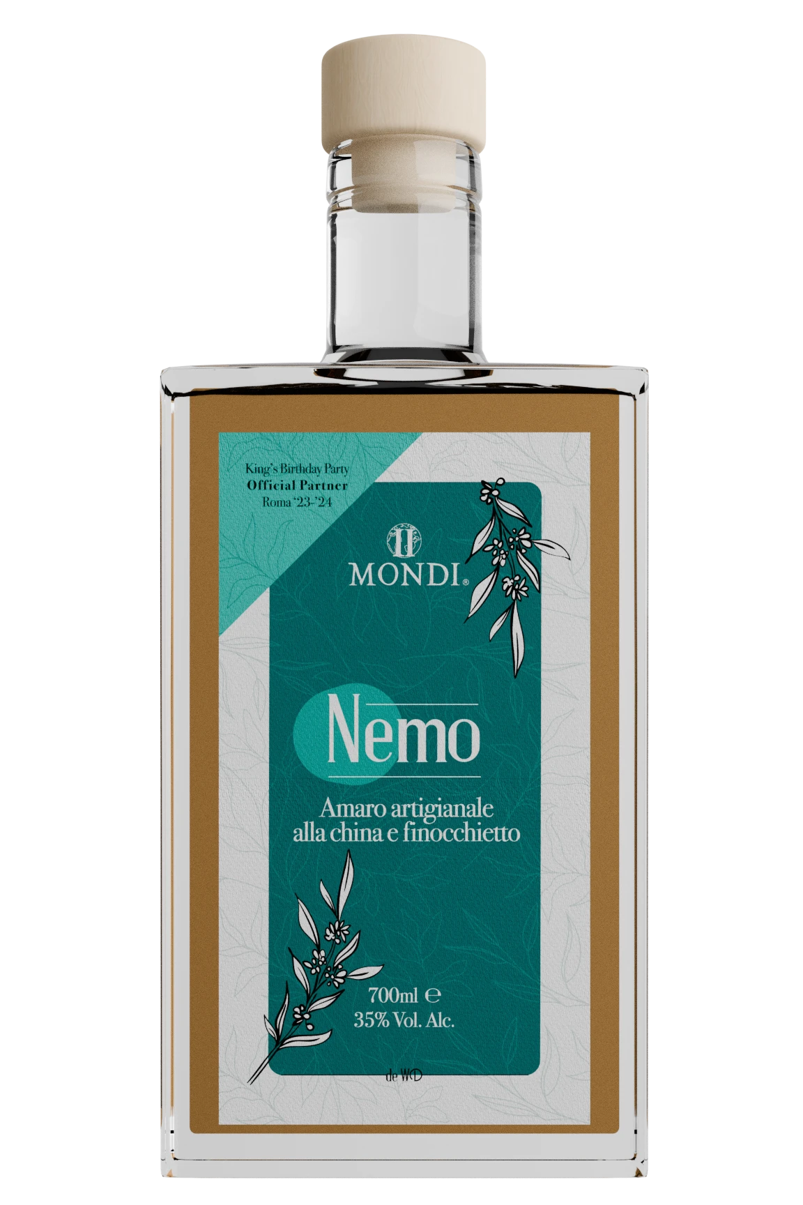 White Dog Amari Nemo amaro erbe china 70 cl