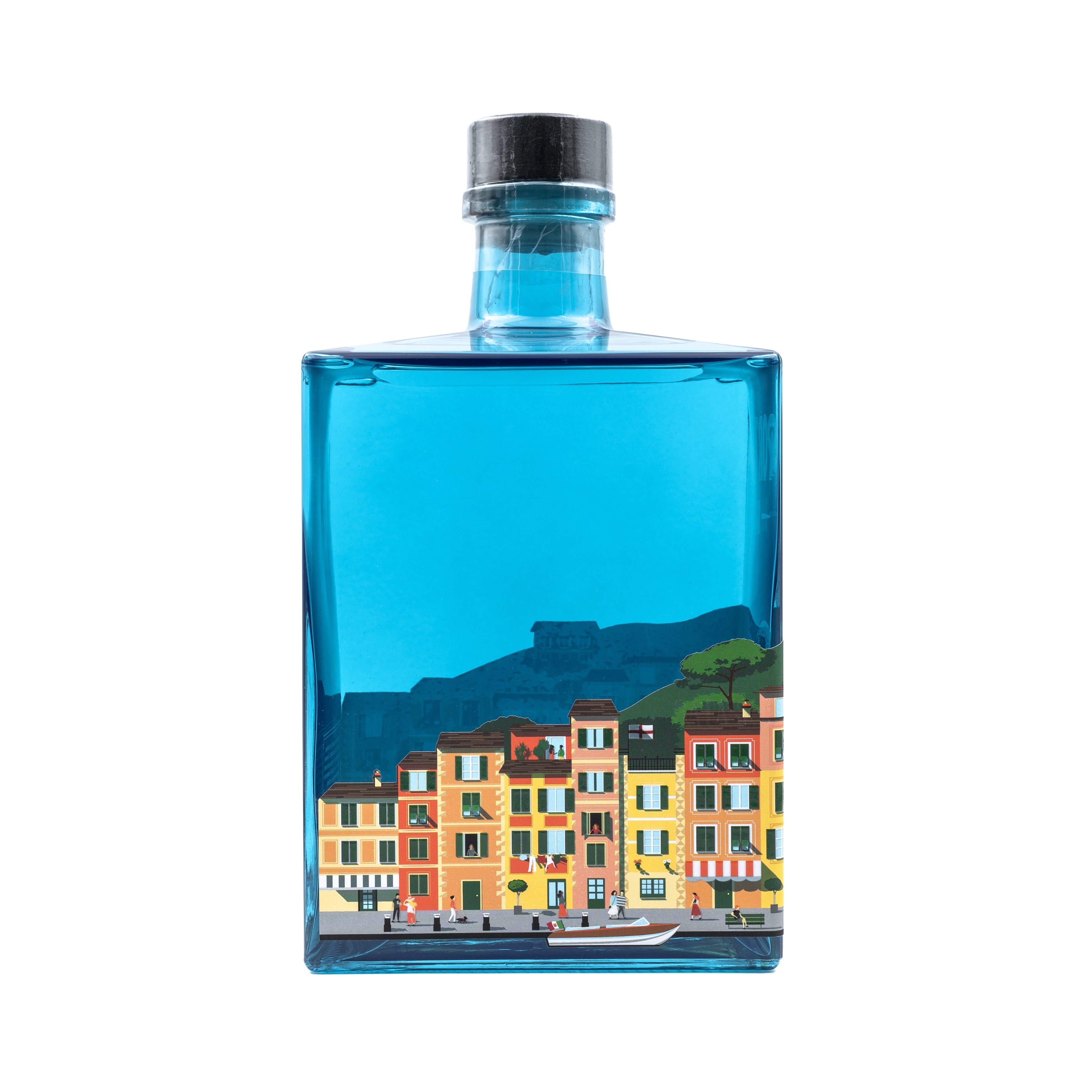 Portofino Dry Gin Gin 5 L Cassa Legno Botaniche Liguri
