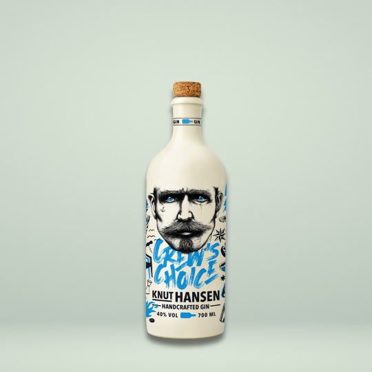 Knut Hansen Crew's Choice Gin 70 cl Ginepro Caffè