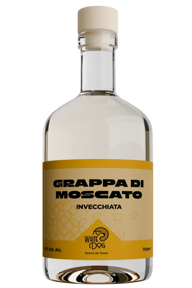 White Dog Distillati Grappa Invecchiata Moscato 70 cl