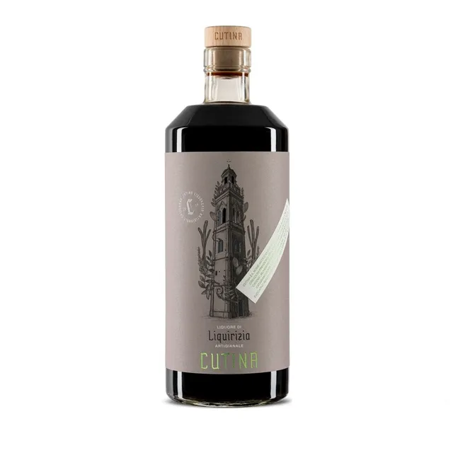 Cutina Liquirizia liquore artigianale 100 cl 30% digestivo