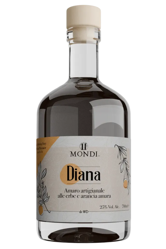 White Dog Amari Diana Amaro Erbe e Arancia Amara amaro 70 cl