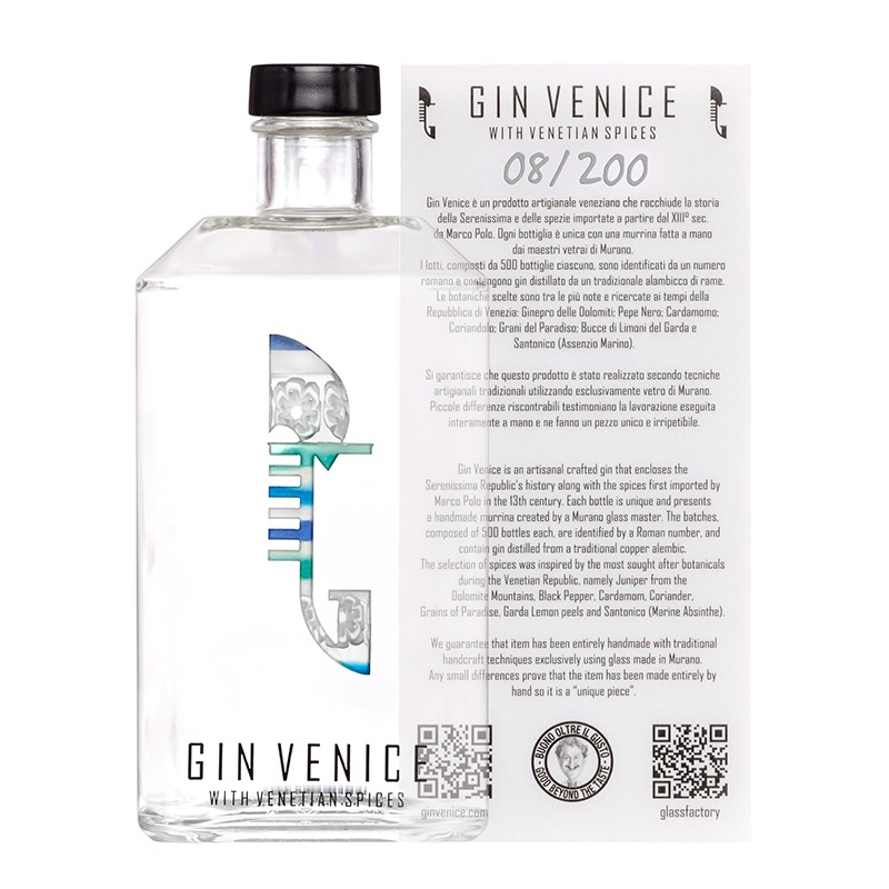 Gin Venice Santa Croce Limited Edition gin bottiglia 70 cl edizione Venezia
