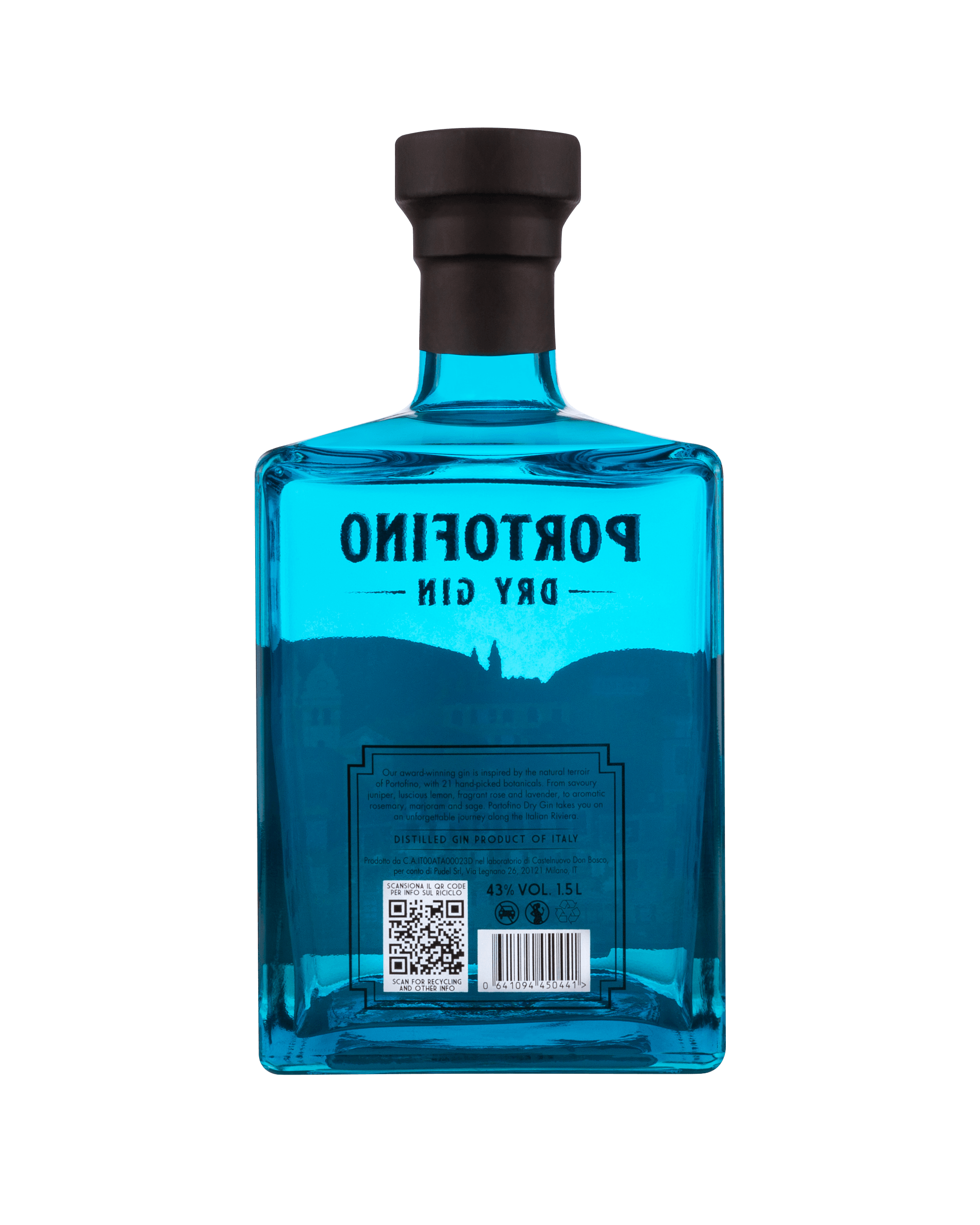 Portofino Dry Gin Magnum 1,5 L Gin al Limone