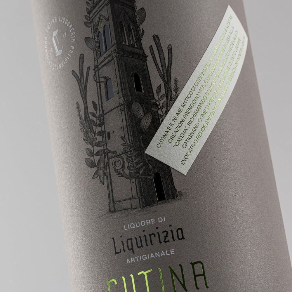 Cutina Liquirizia liquore 500 ml 30% con Amarelli digestivo