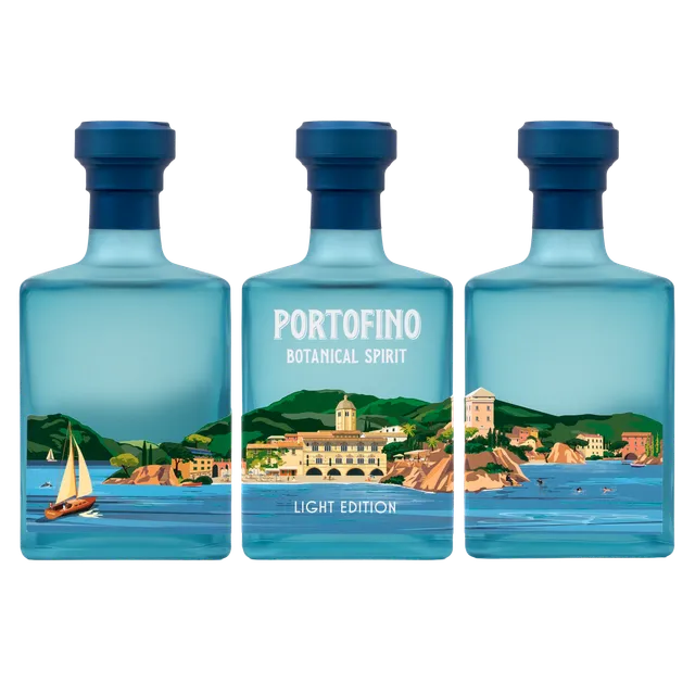 Portofino Botanical Spirit gin leggero 20% cocktail light