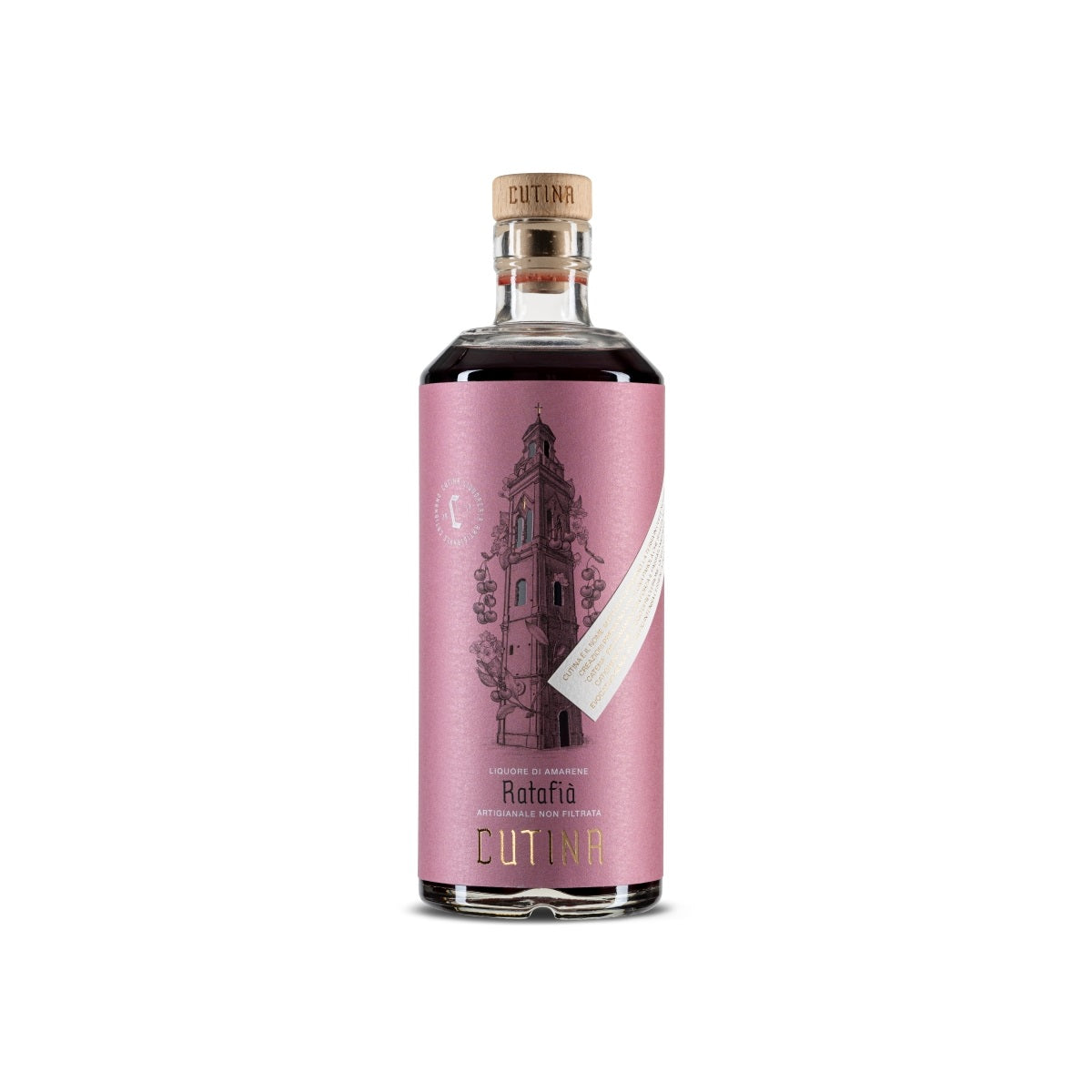 Cutina Ratafià liquore alle amarene 500 ml 19% dolce