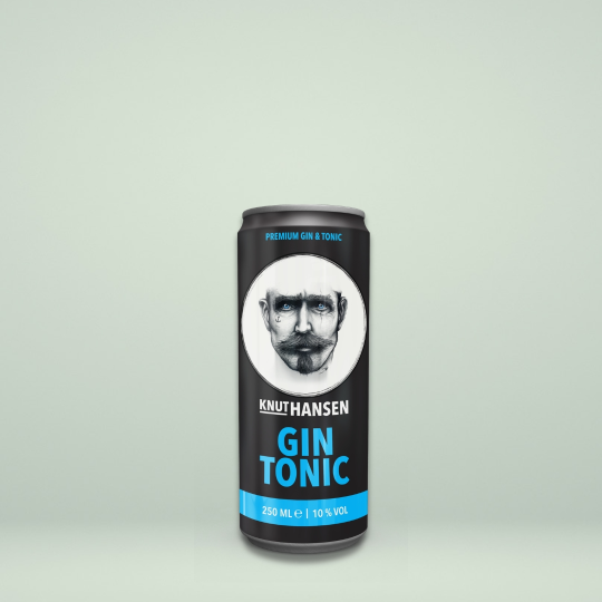 Anthology Knut Hansen Gin & Tonic RTD cocktail 12 lattine