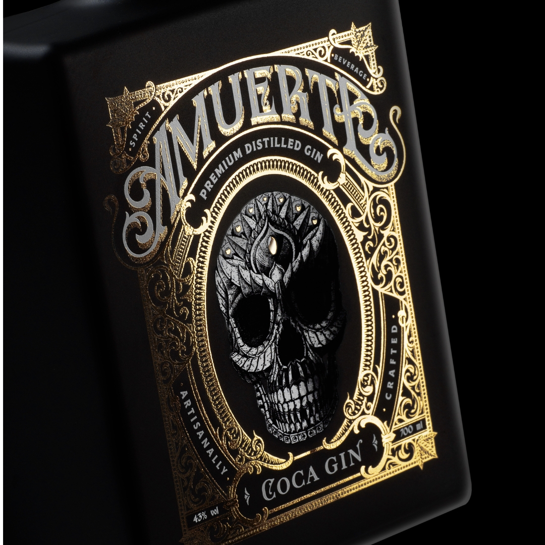 Anthology Coca Leaf Gin Black gin foglie di coca
