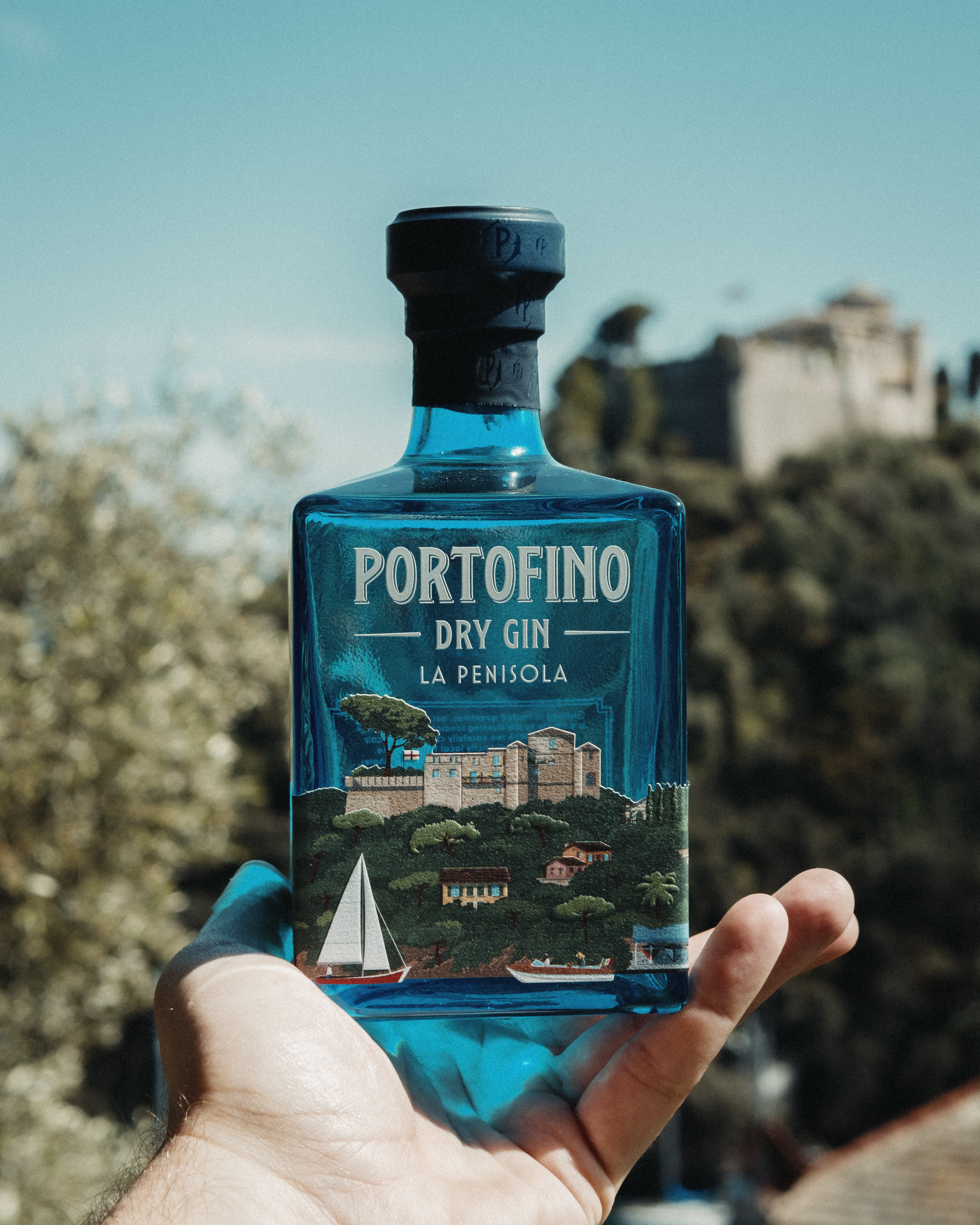 Portofino Dry Gin La Penisola Gin 500 ml Pino Marittimo