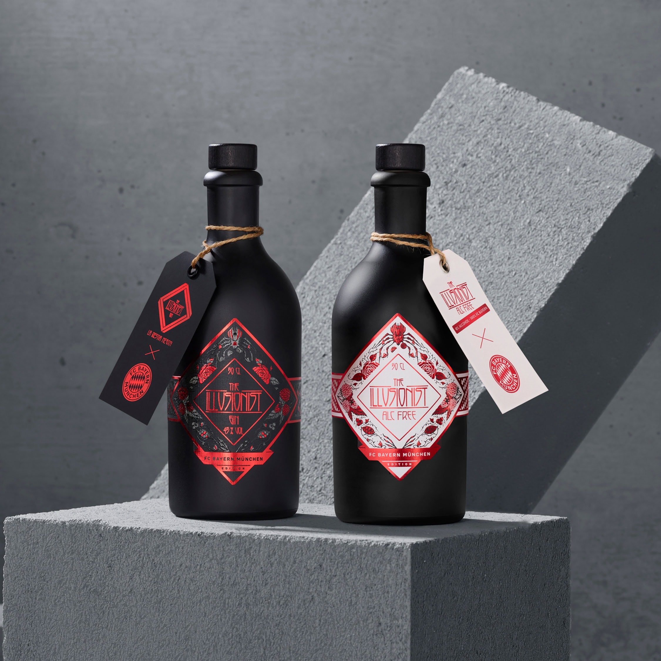 The Illusionist Team Player Bundle Gin 2x500ml 45% e 0%